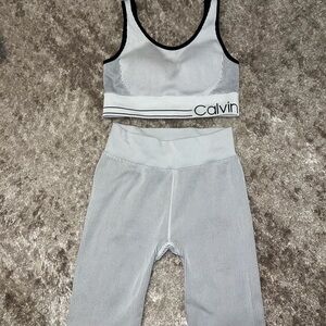 Calvin Klein Gray Performance Shirt